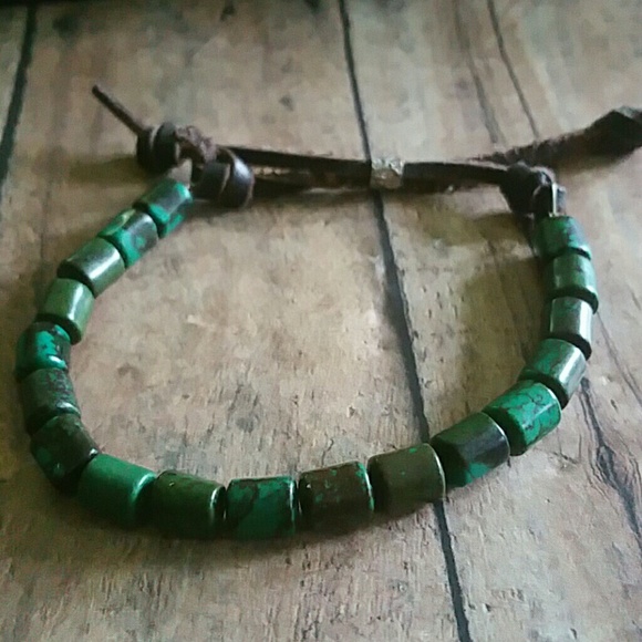 Turquoise green bracelet - Picture 2 of 2